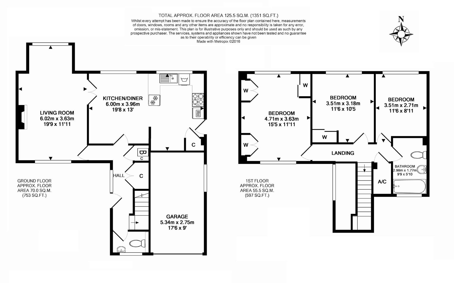 Floorplan for Bath, BA1