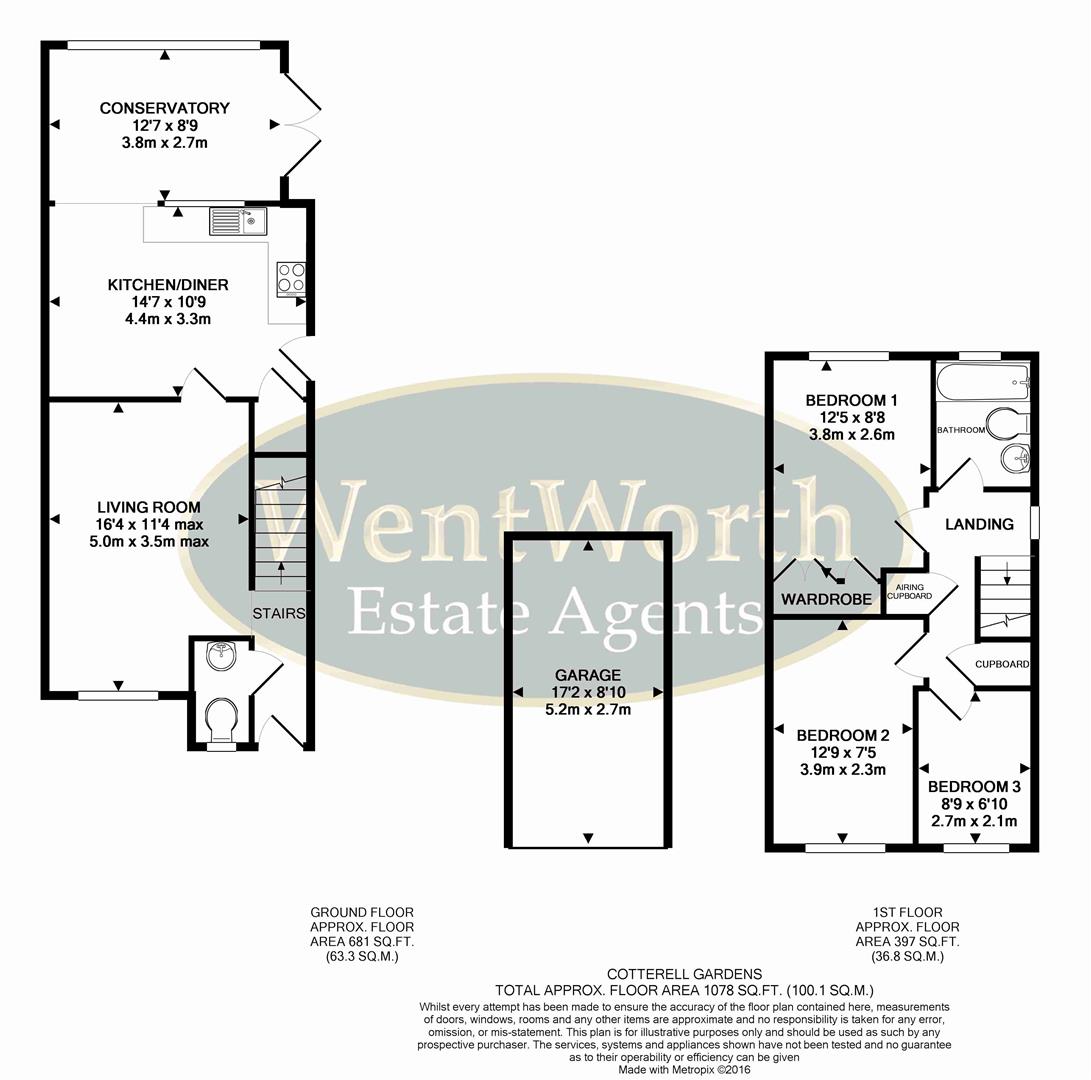 Floorplan for Reading, RG10