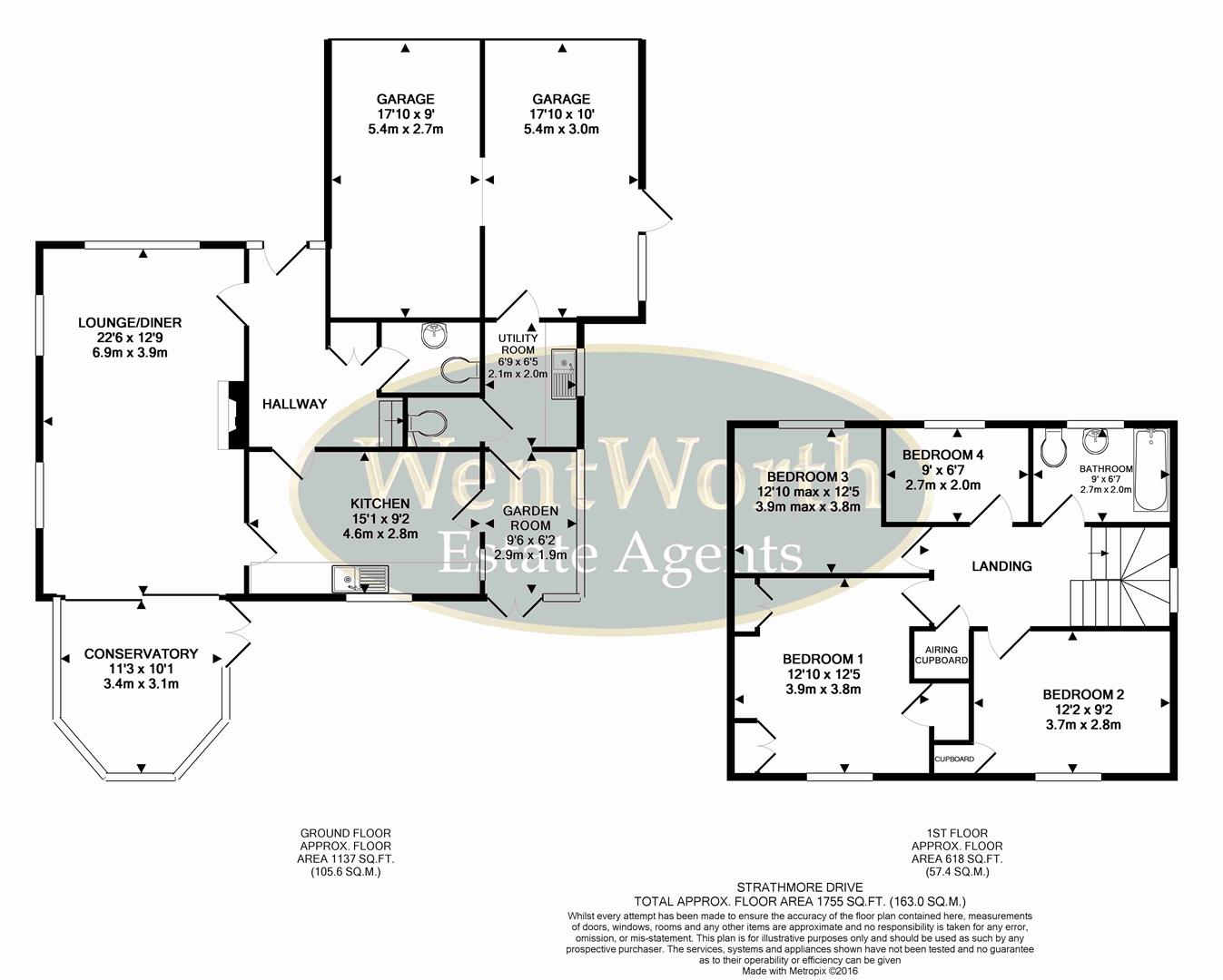 Floorplan for Reading, RG10