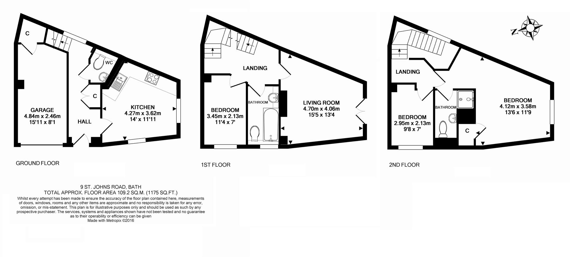Floorplan for Bath, BA2