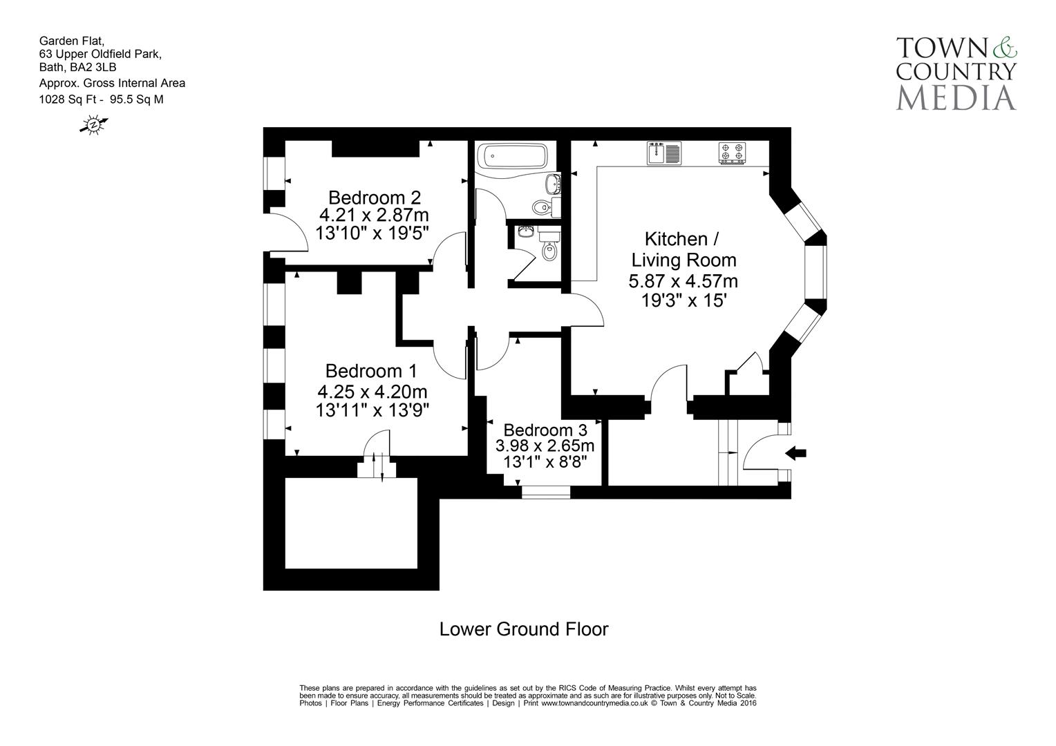 Floorplan for Bath, BA2