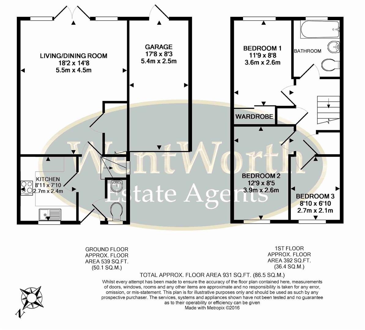 Floorplan for Reading, RG10