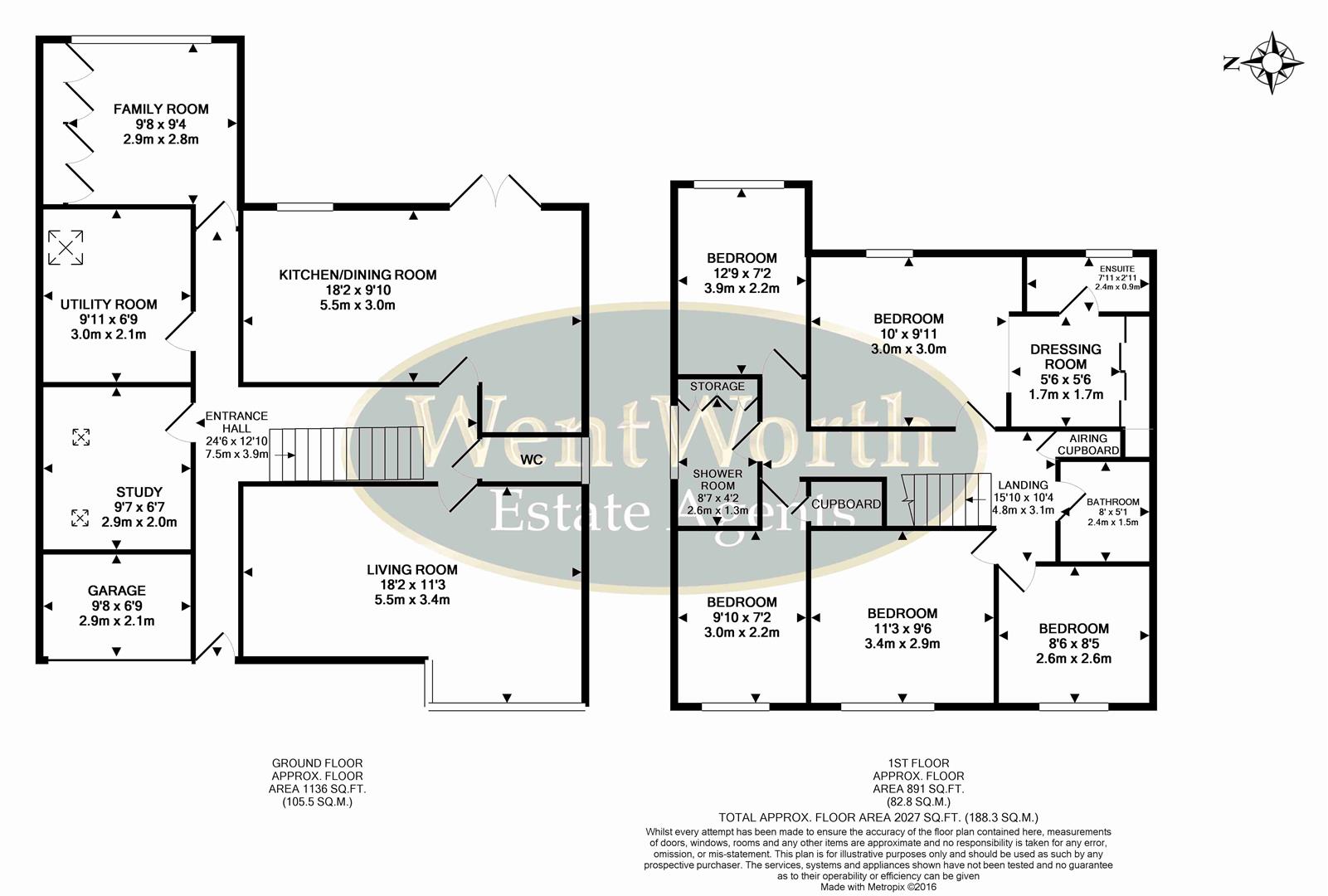 Floorplan for Reading, RG10
