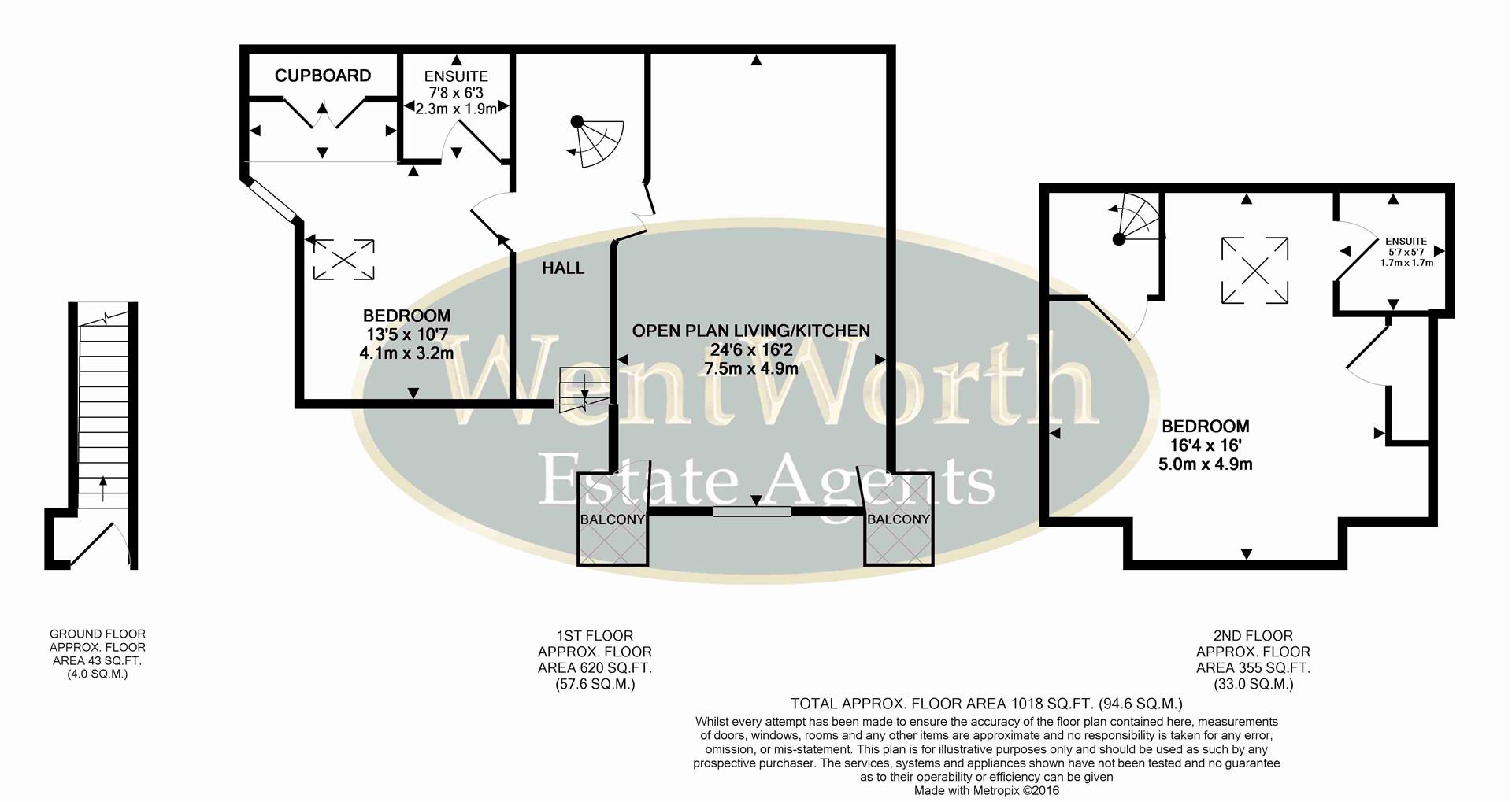 Floorplan for Reading, RG6