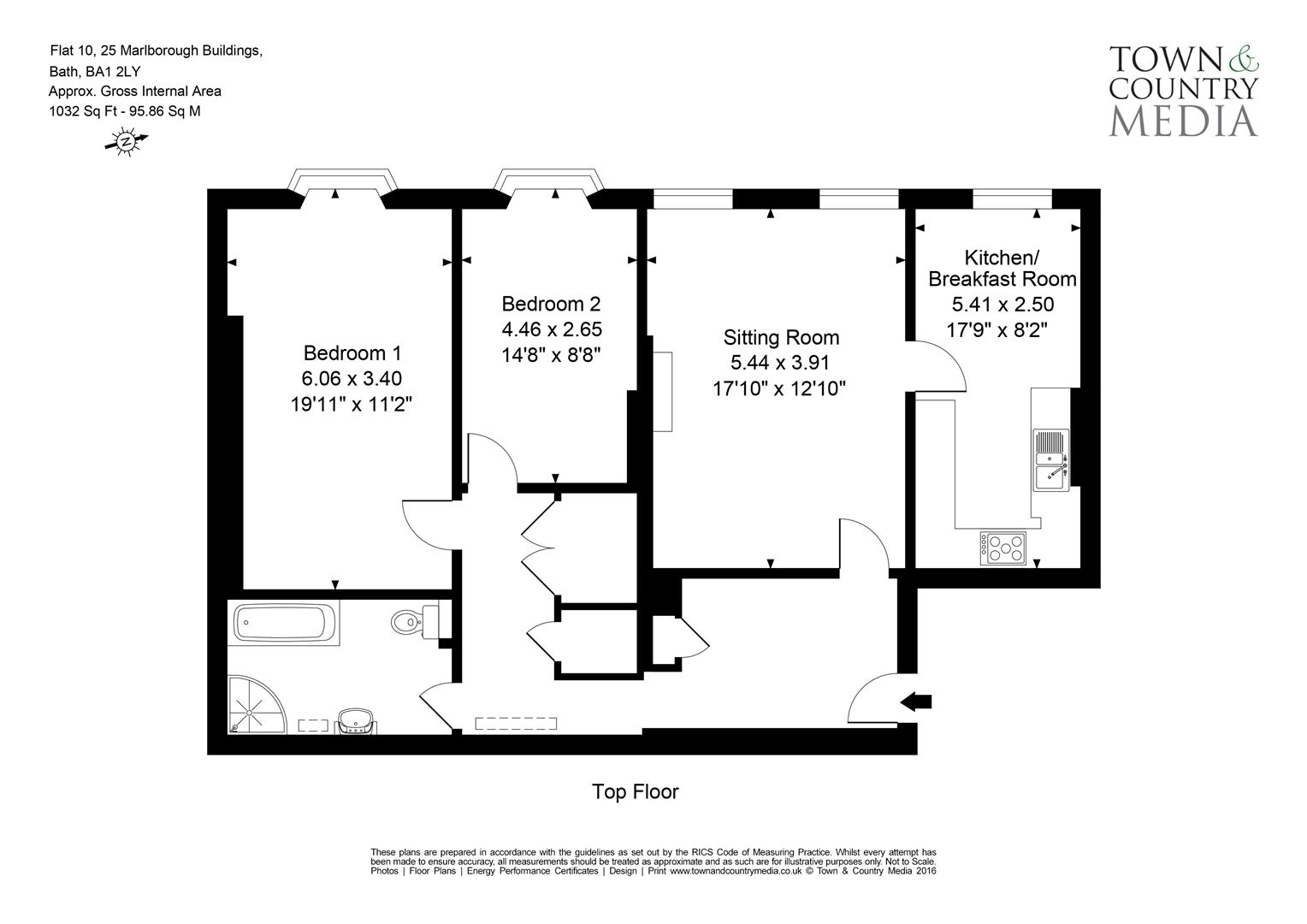 Floorplan for Bath, BA1
