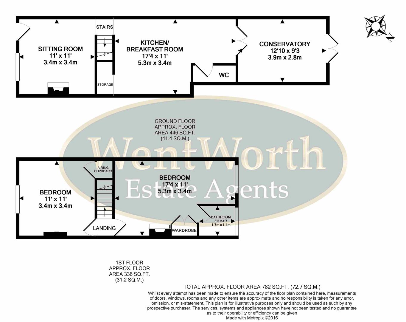Floorplan for Reading, RG10