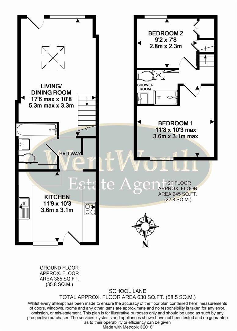 Floorplan for Reading, RG10