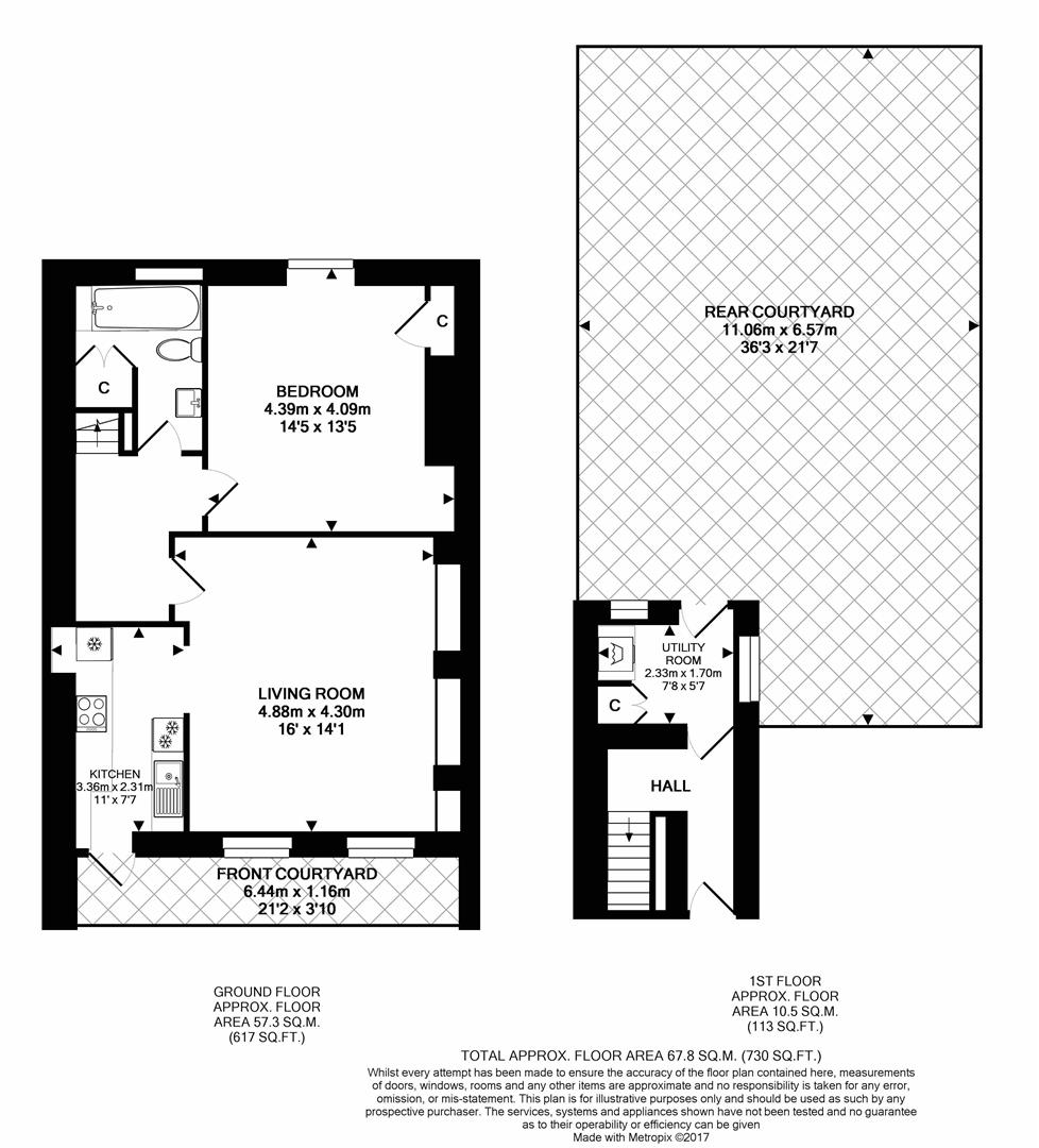 Floorplan for Bath, BA1
